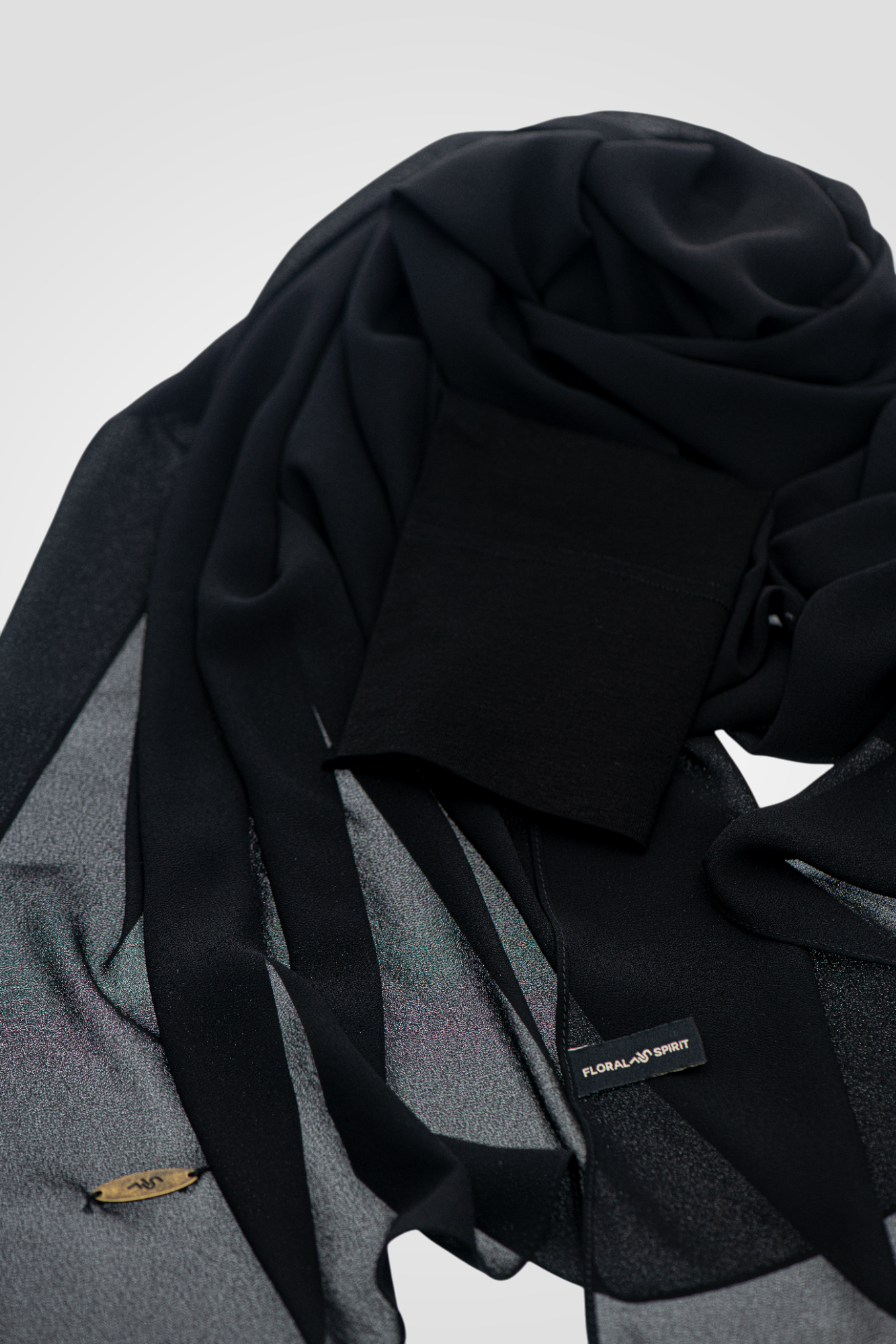 Chiffon Hijab  - BLACK