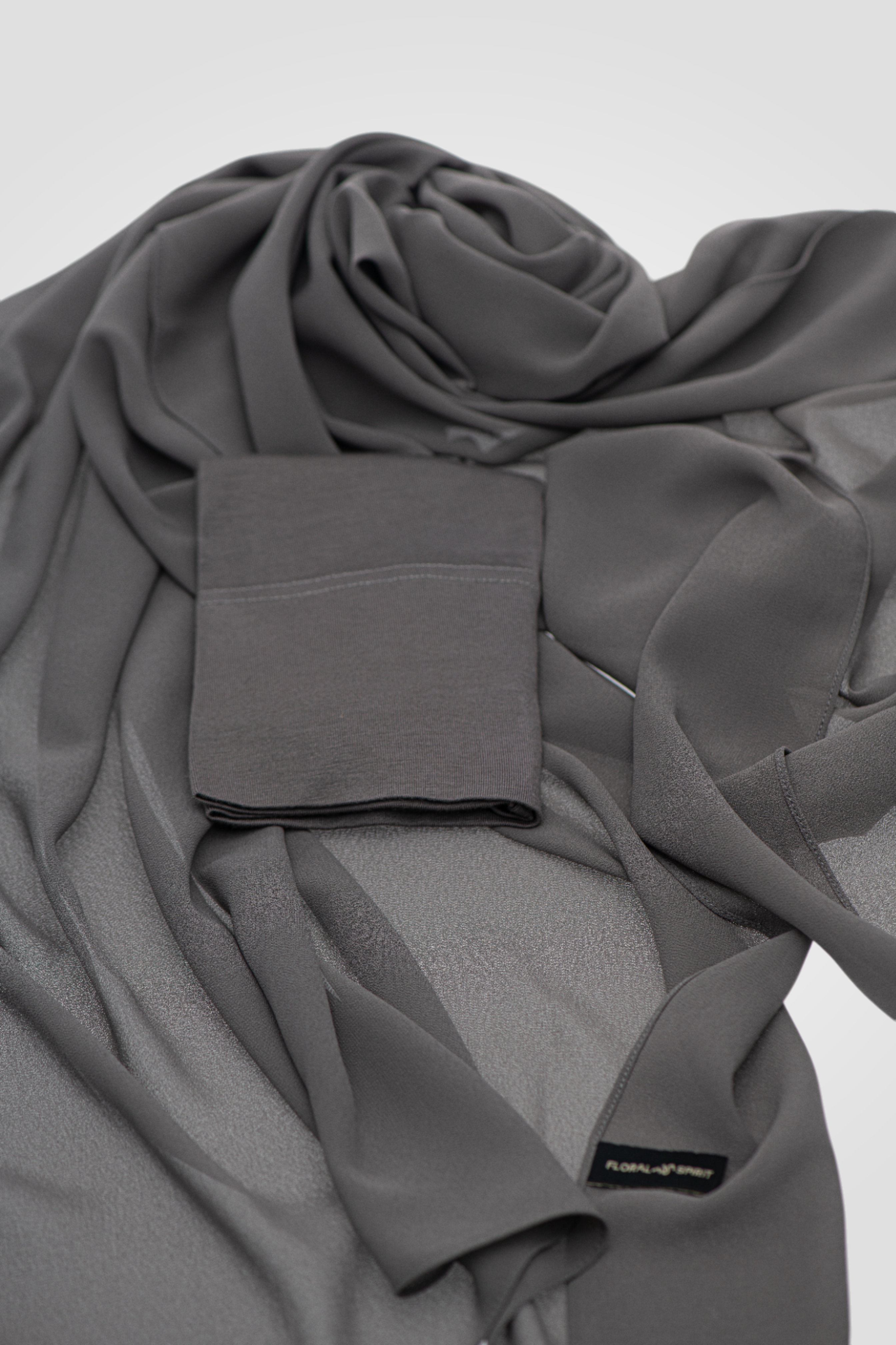 Chiffon Hijab  - GREY