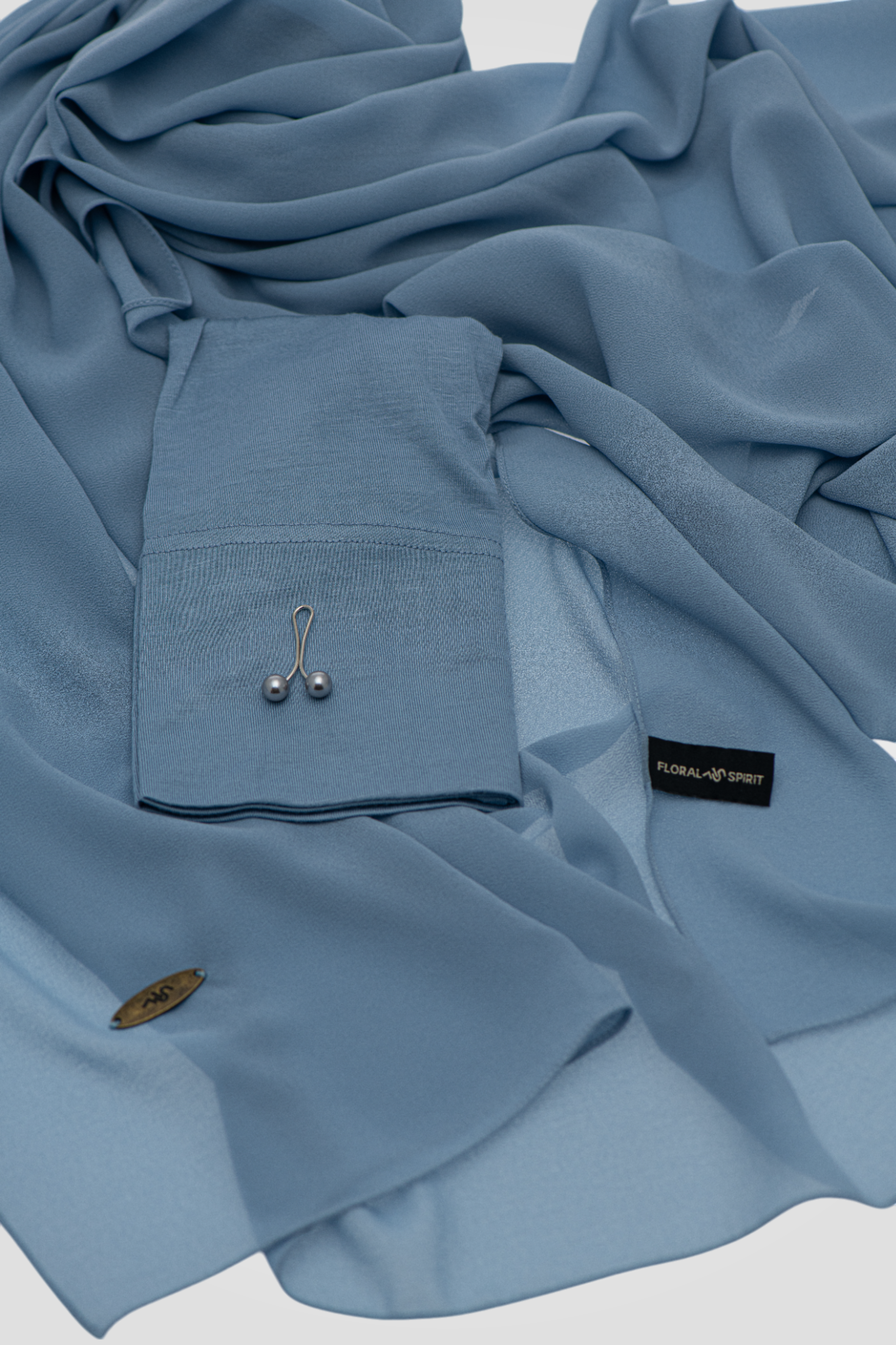 Chiffon Hijab  - BLUE SKY