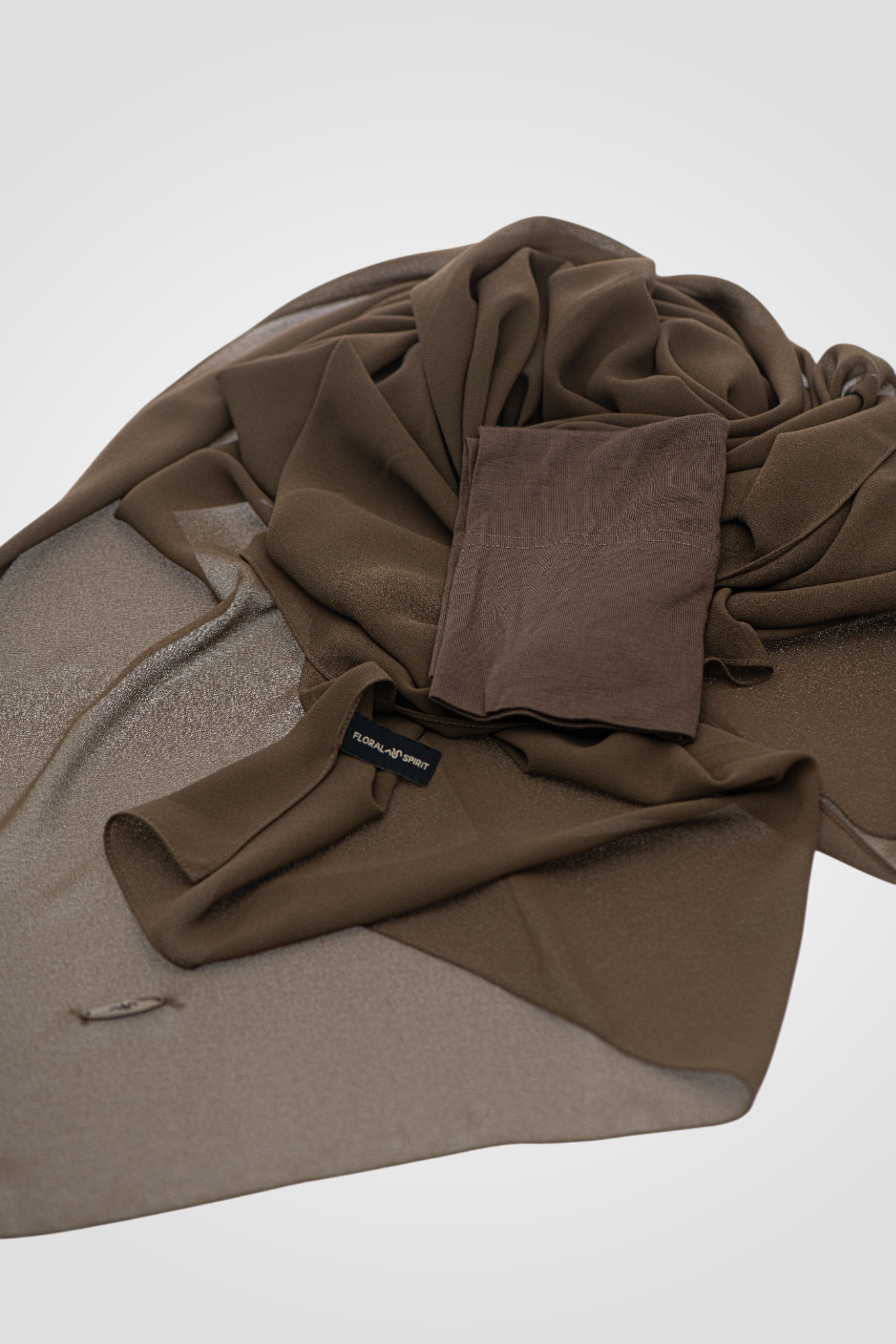 Chiffon Hijab  - OLIVE GREEN