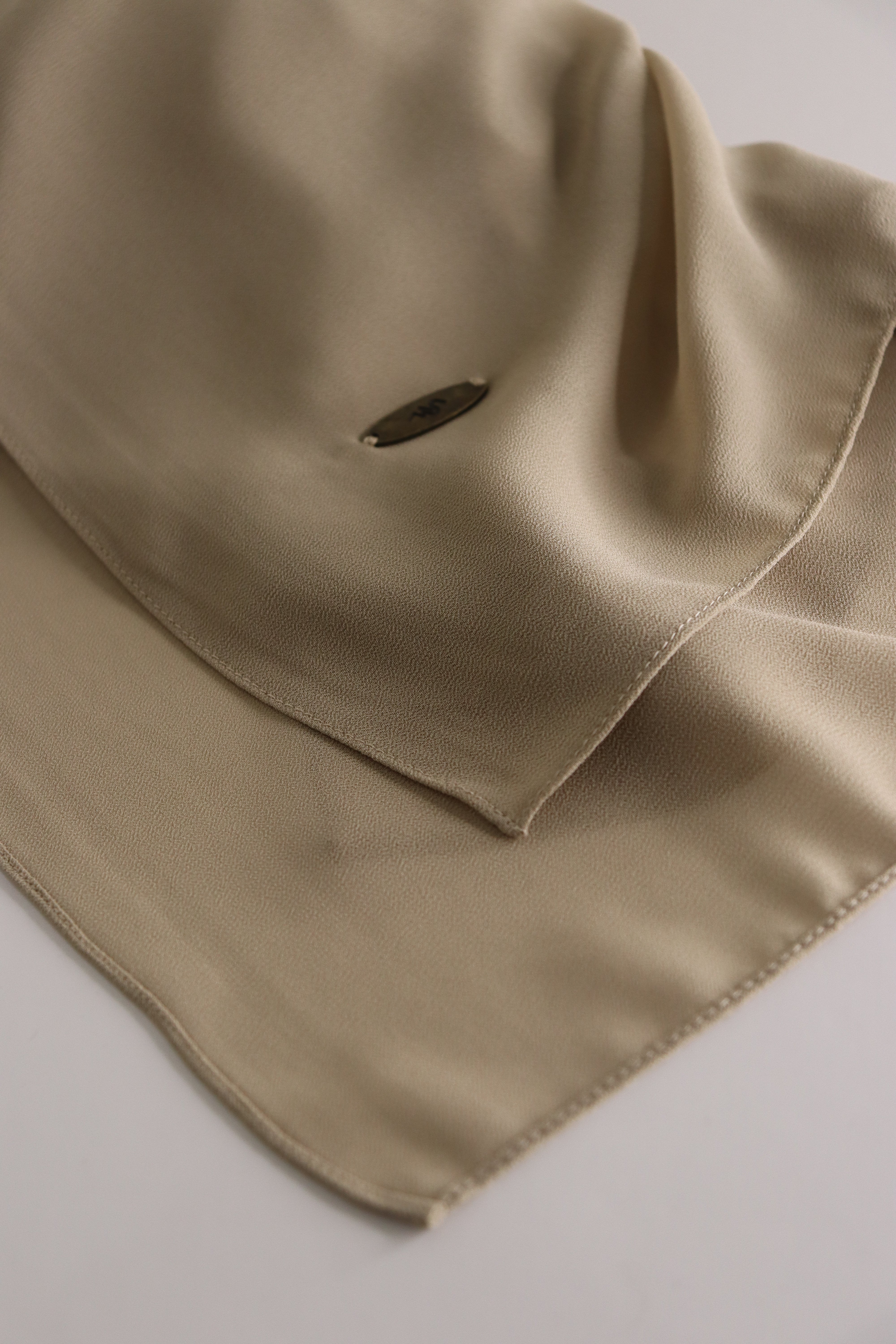 Matching Chiffon Hijab Set - SAND