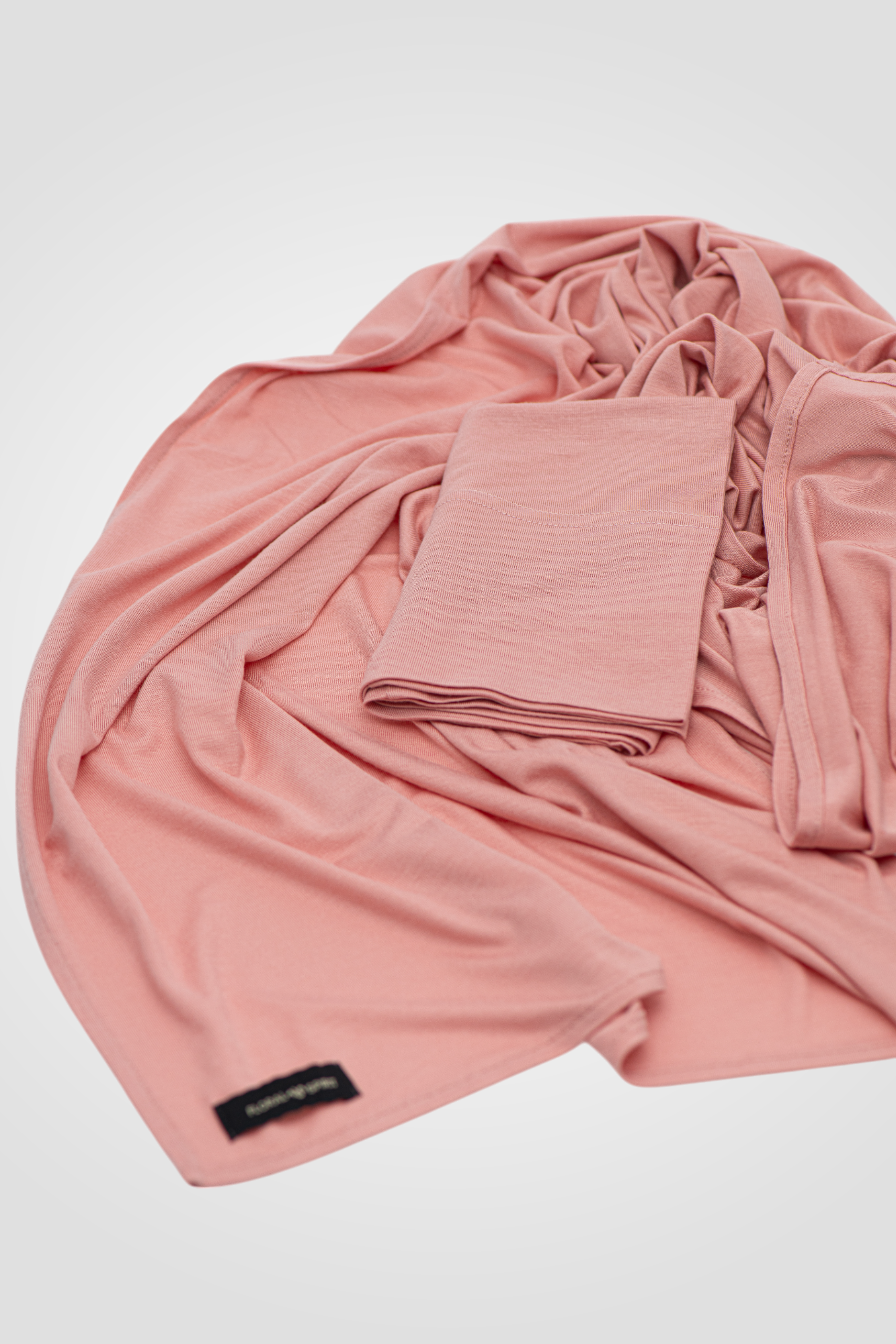 Matching Premium Jersey Hijab Set - PINK