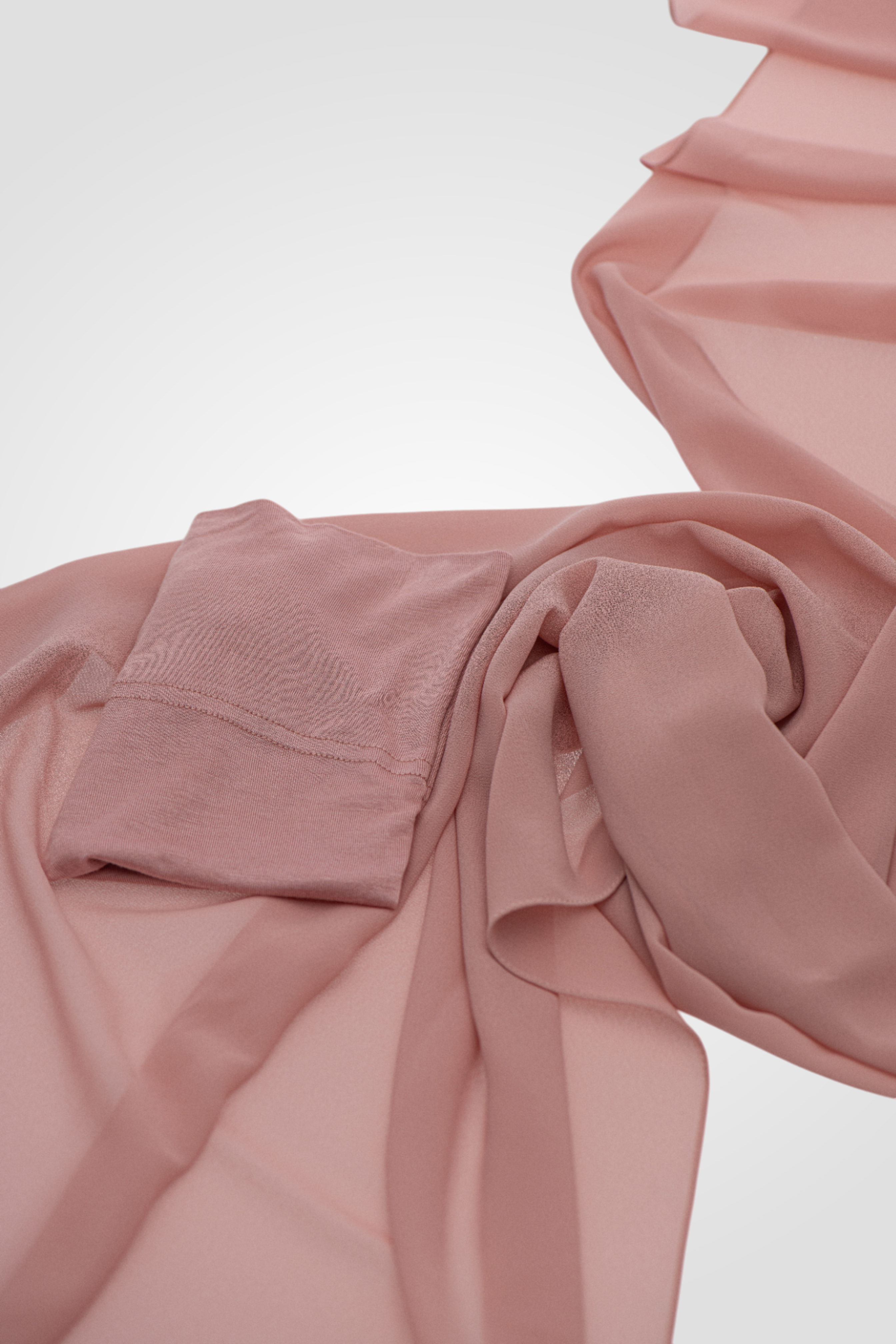 Chiffon Hijab  - PALE PINK